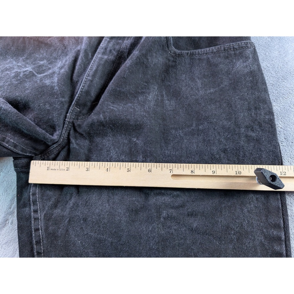 Vintage Levis 560 Loose Fit Tapered Leg Black Denim Jeans Made in USA Mens 29x31 - Picture 13 of 15